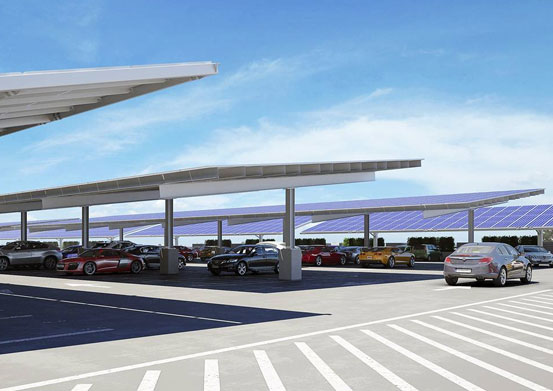 Iluminaci�n inteligente para estacionamientos 